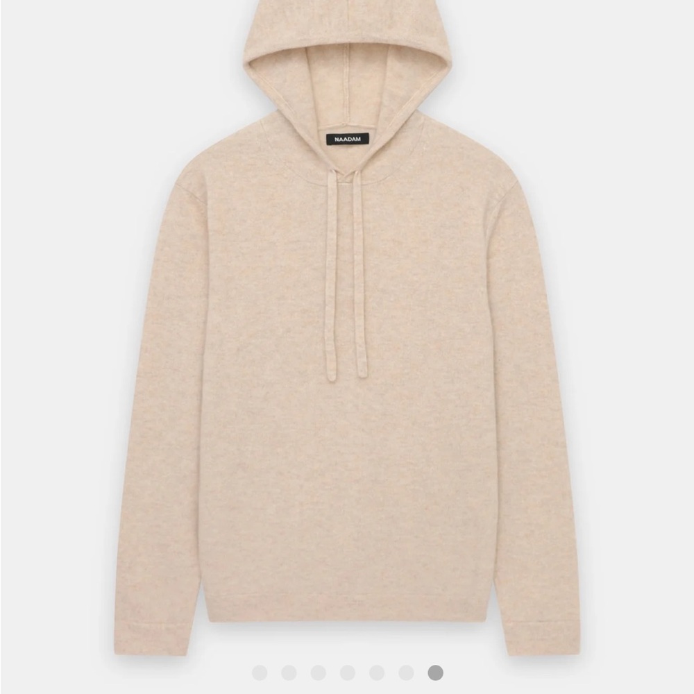 NAADAM Cream Signature Hoodie NWOT